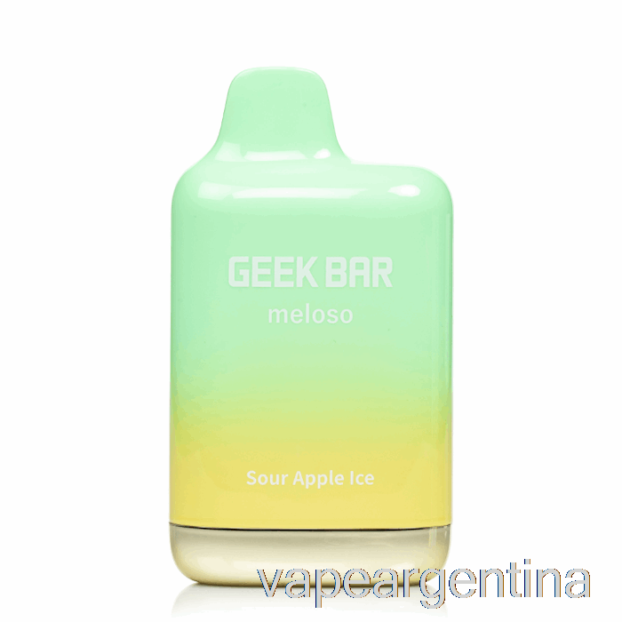 Geek Bar Meloso Max 9000 Desechable Manzana Agria Ice Vape Argentina